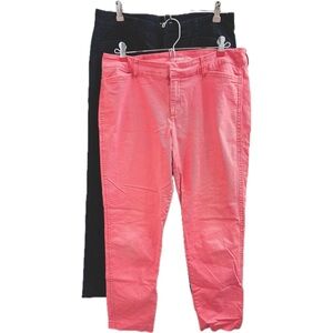 Old Navy Pixie Pants Bundle in Pink and Black